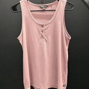 Toad & Co Henley Button Tank Top